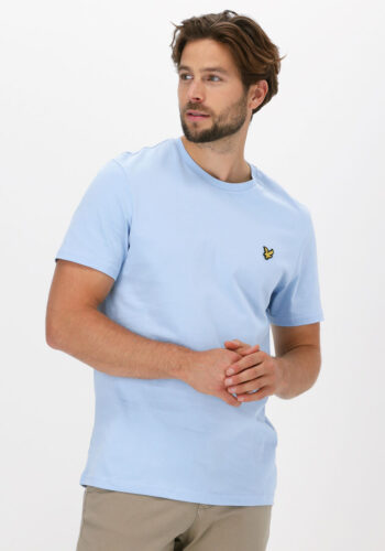 T-Shirt Lyle & Scott Pocket Logo – Bleu Ciel