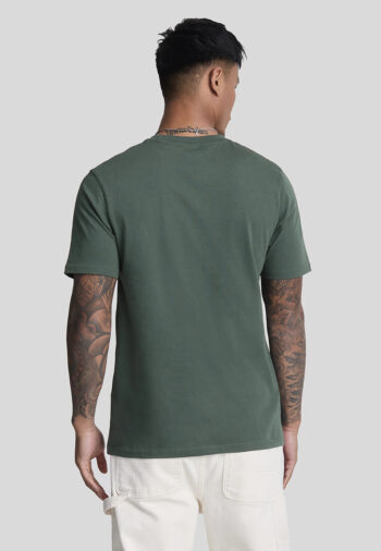 T-Shirt Lyle & Scott Pocket Logo – Vert Sauge