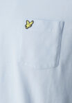 T-Shirt Lyle & Scott Pocket Logo – Bleu Ciel