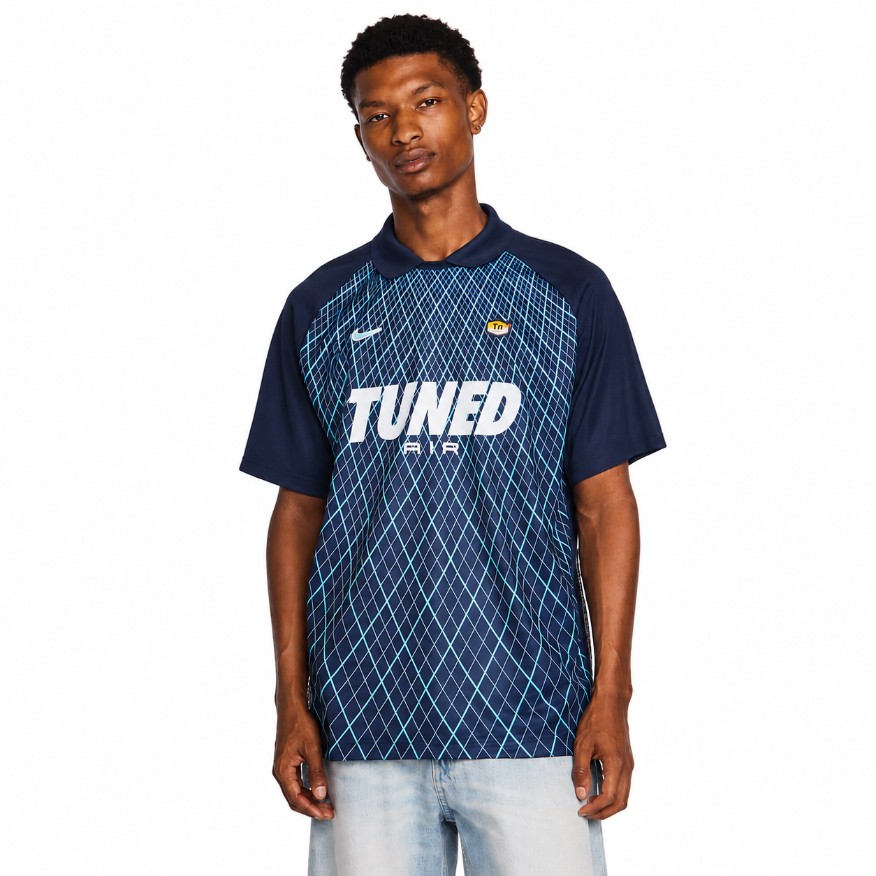 Polo T-Shirt Nike Air Max Plus Tn Tuned Air – Bleu Marine