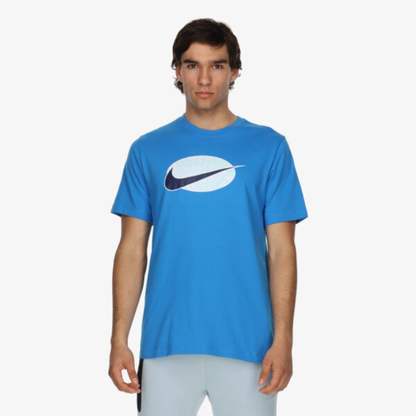 T-Shirt Nike Sportswear Swoosh Oval Bleu Royal FQ5929-435