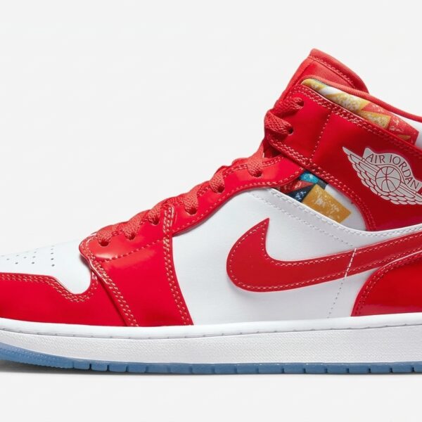 Baskets Air Jordan 1 Mid SE Barcelona Sweate