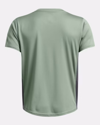 T-Shirt de Sport Enfant Under Armour Tech Printed Vert Sauge