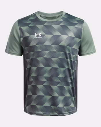 T-Shirt de Sport Enfant Under Armour Tech Printed Vert Sauge