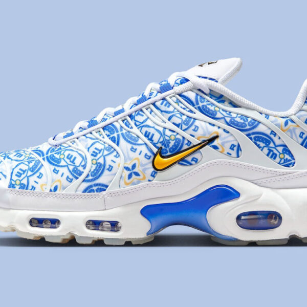 Baskets Nike Air Max Plus Tn Lisboa Blanc Bleu