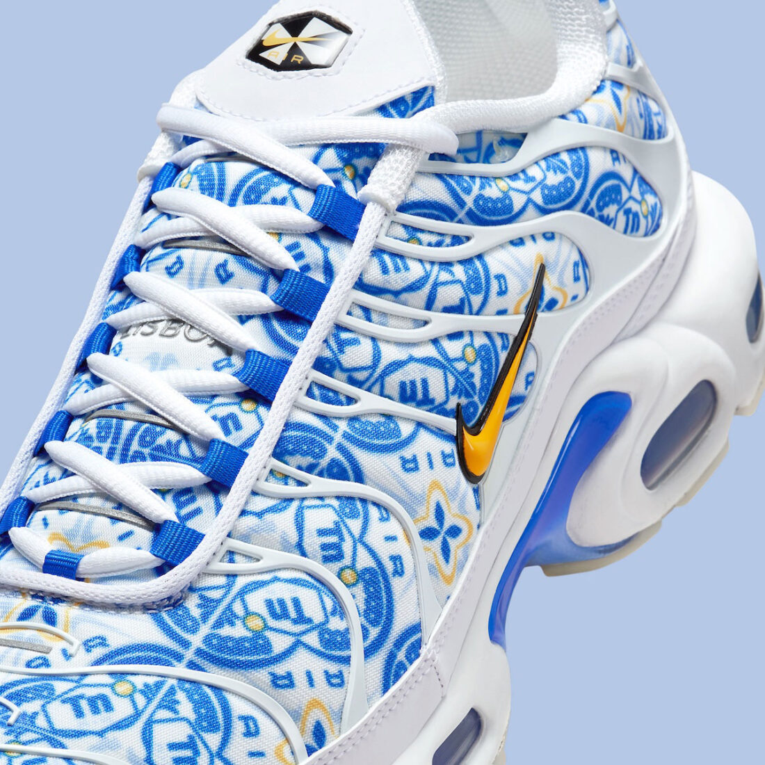 Baskets Nike Air Max Plus Tn Lisboa Blanc Bleu Baskets Nike Air Max Plus Tn Lisboa Blanc Bleu
