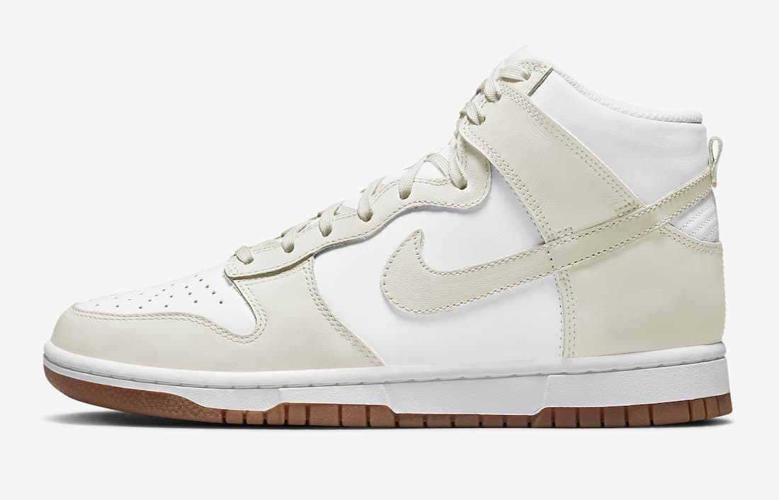 Nike Dunk High Sail Gum