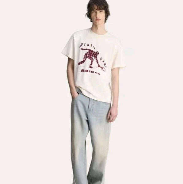 T-Shirt adidas Originals x Brain Dead Beige JX9393
